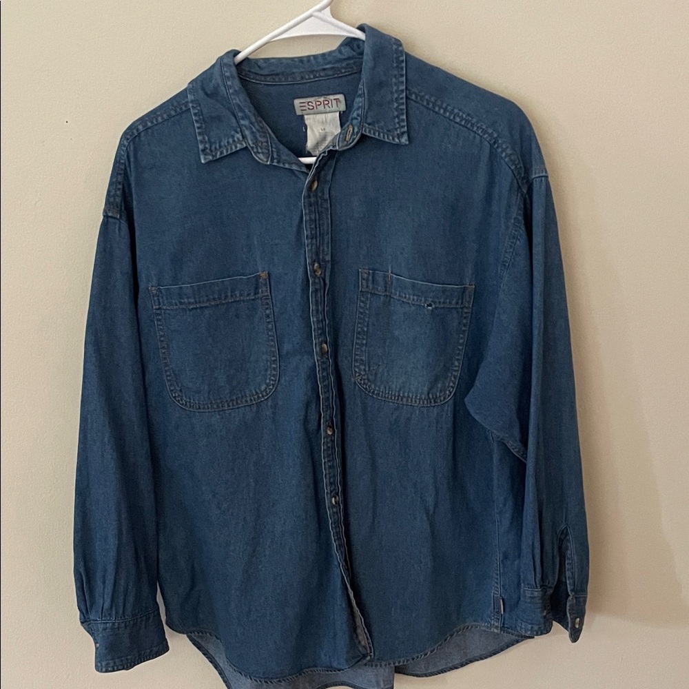 Esprit Deep Blue Casual Shirt